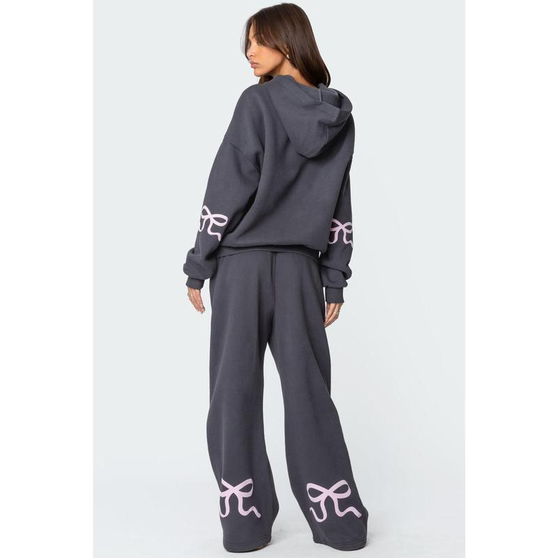 Bow Detail Sweatpants