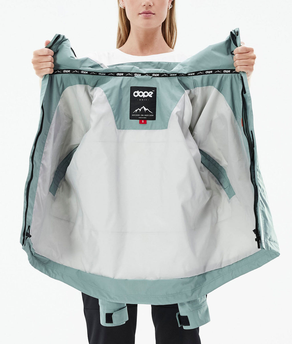 Outdoor Jacket For Women Faded Green