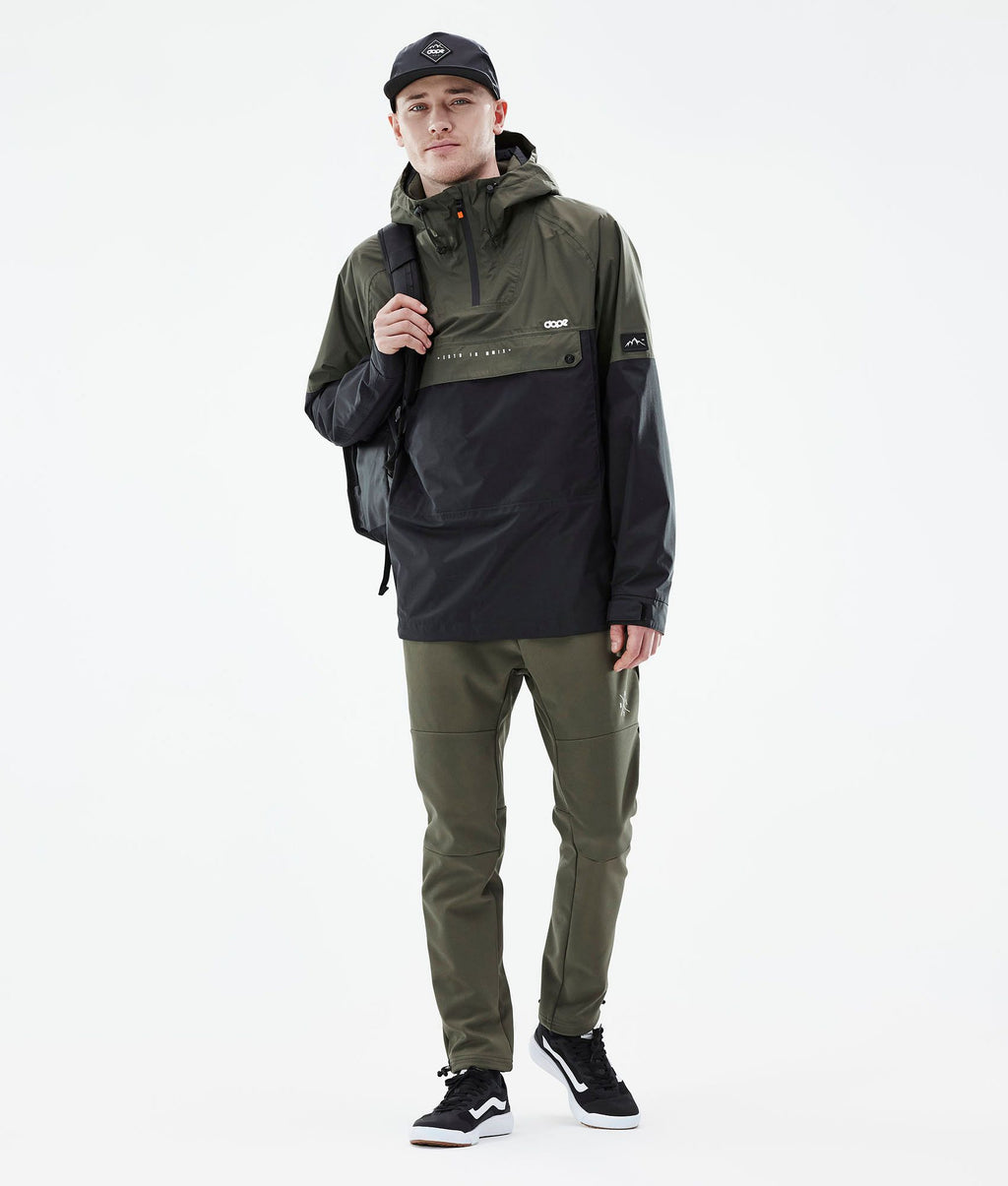 Outdoor Jacket For Men Olive Green/Black