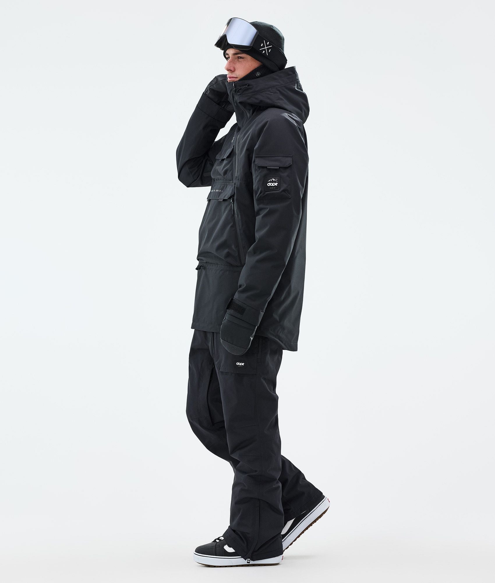 Snowboard Jacket For Men Black