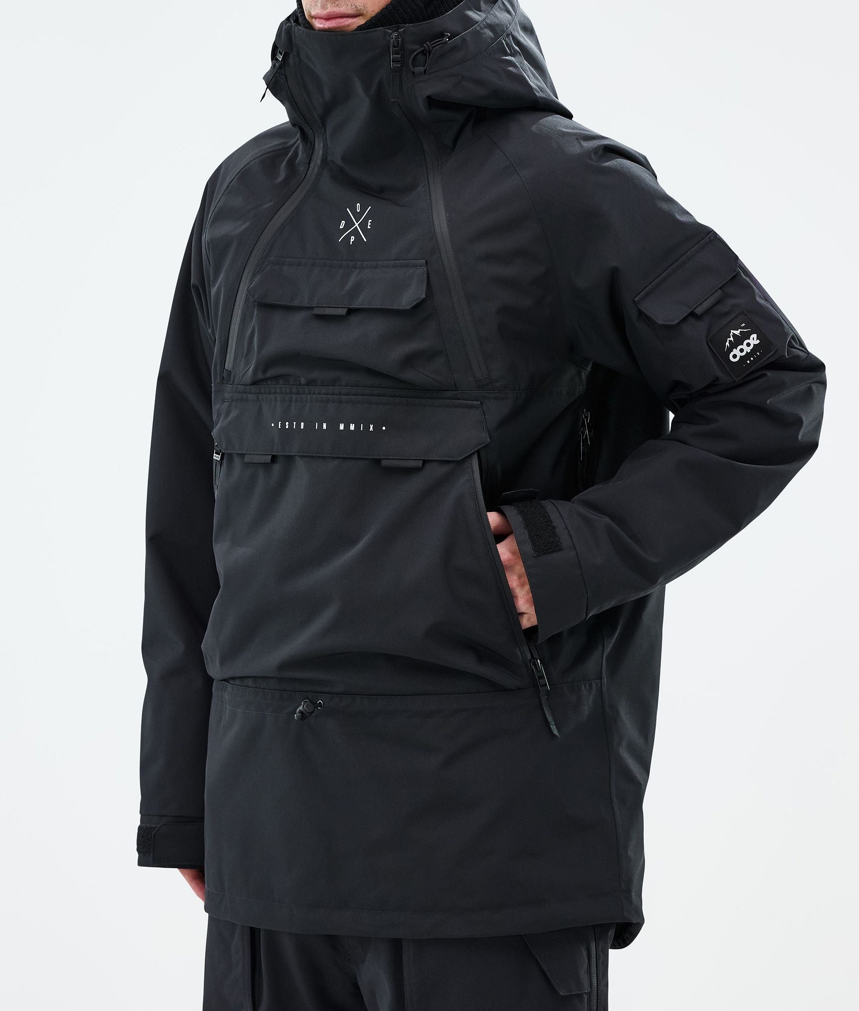 Snowboard Jacket For Men Black