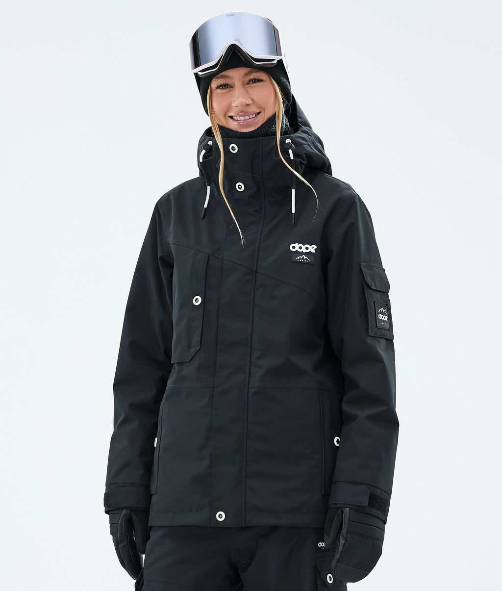 Snowboard Jacket For Women Black