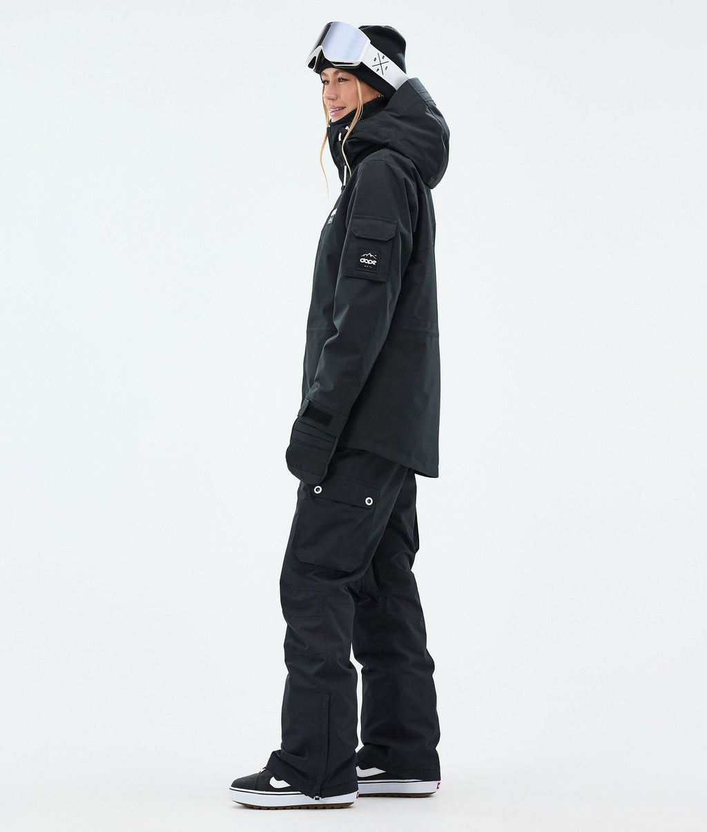Snowboard Jacket For Women Black