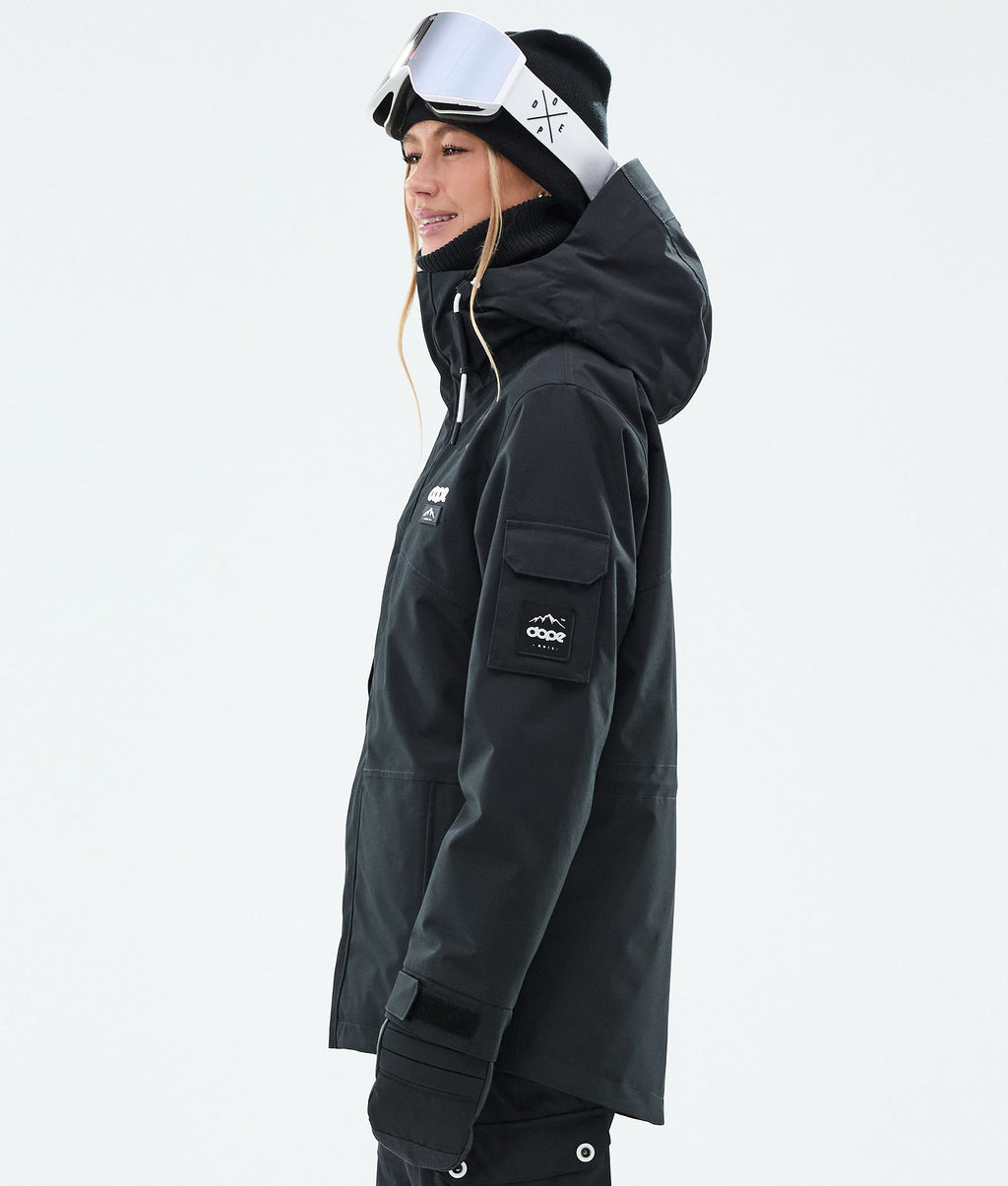 Snowboard Jacket For Women Black