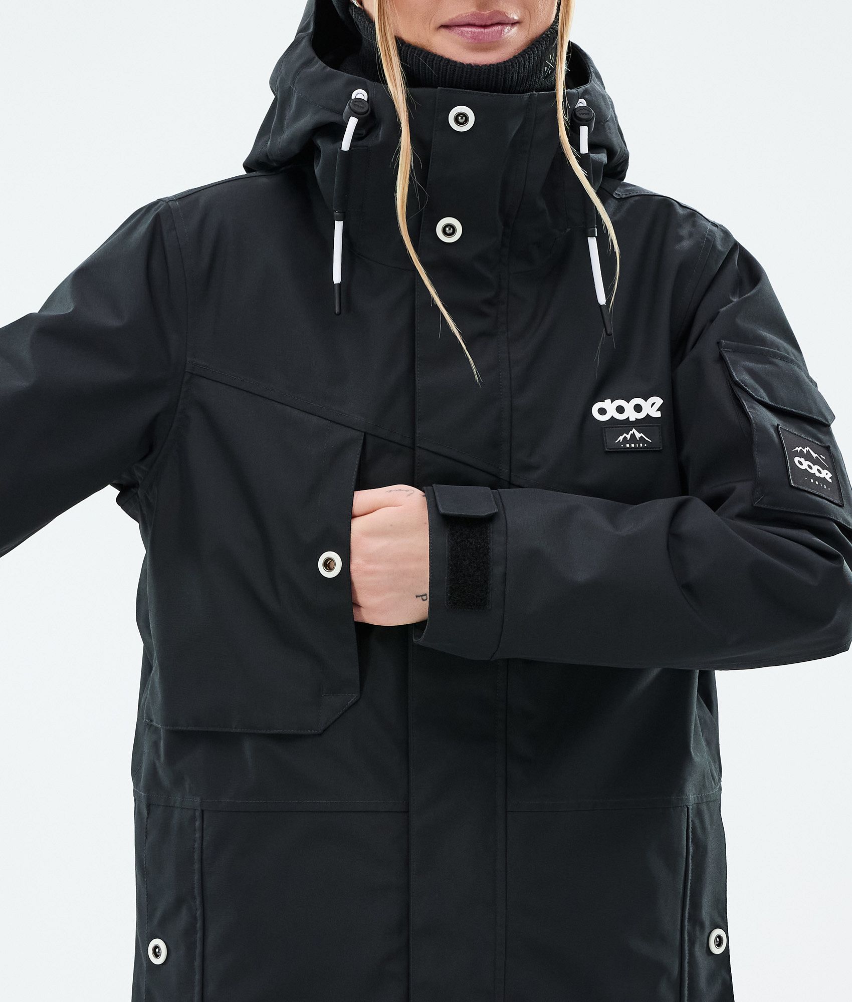 Snowboard Jacket For Women Black