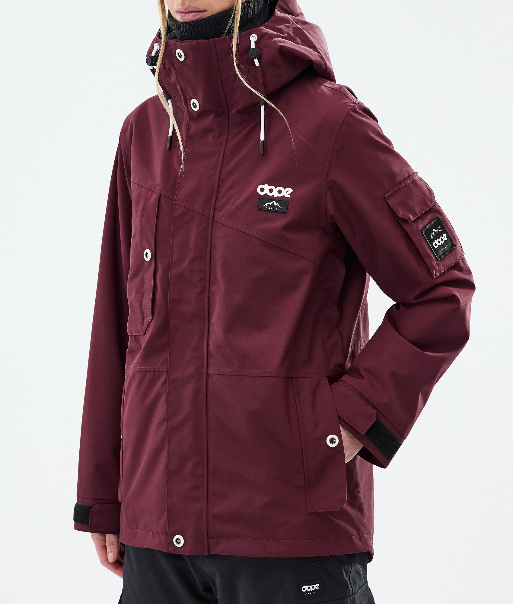Snowboard Jacket For Women Burgundy