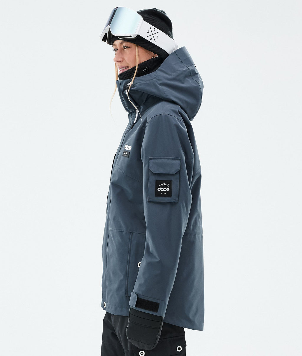 Snowboard Jacket For Women Metal Blue