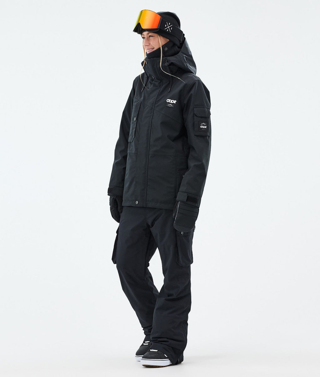 Snowboard Jacket For Women Blackout