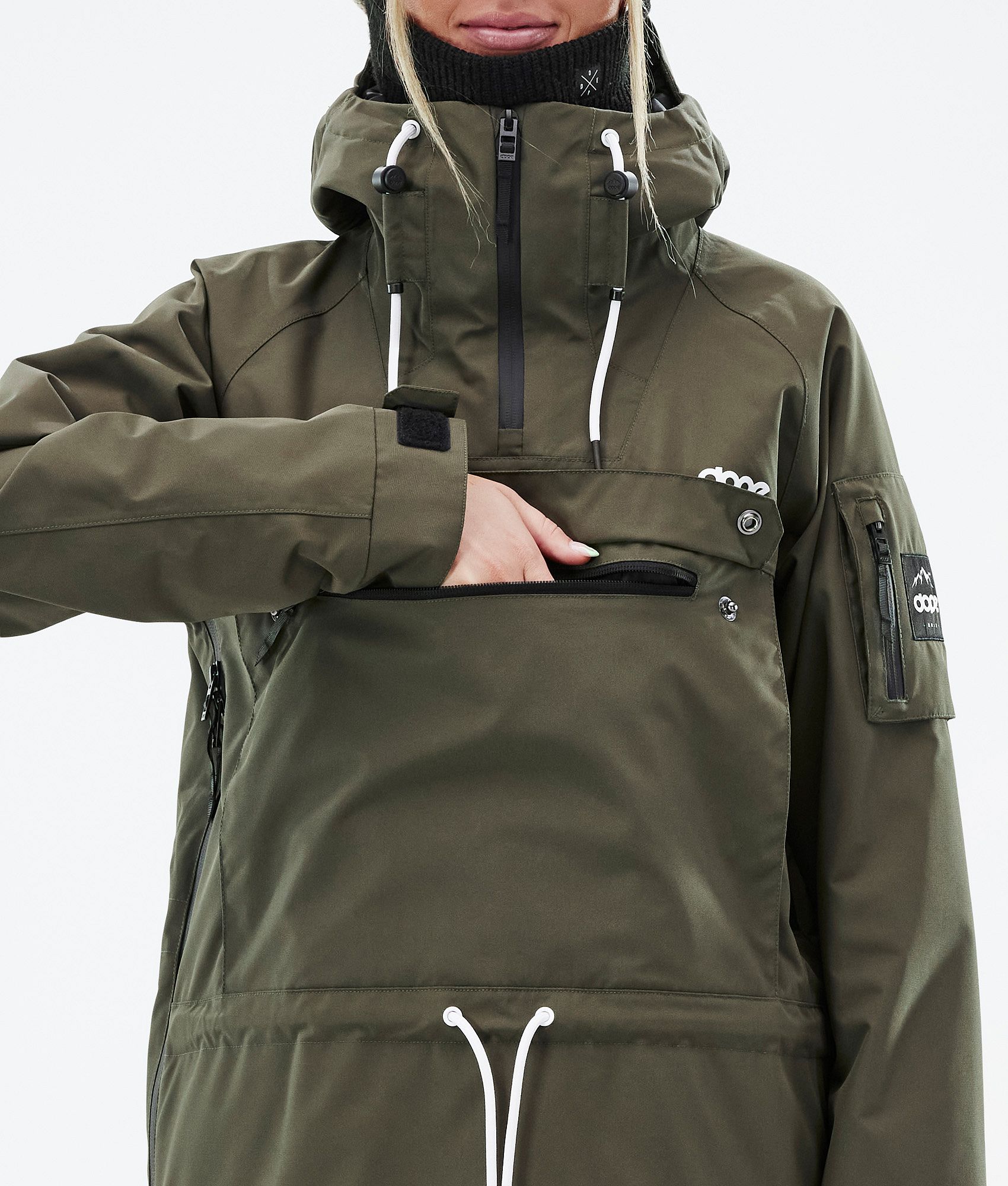Snowboard Jacket For Women Olive Green