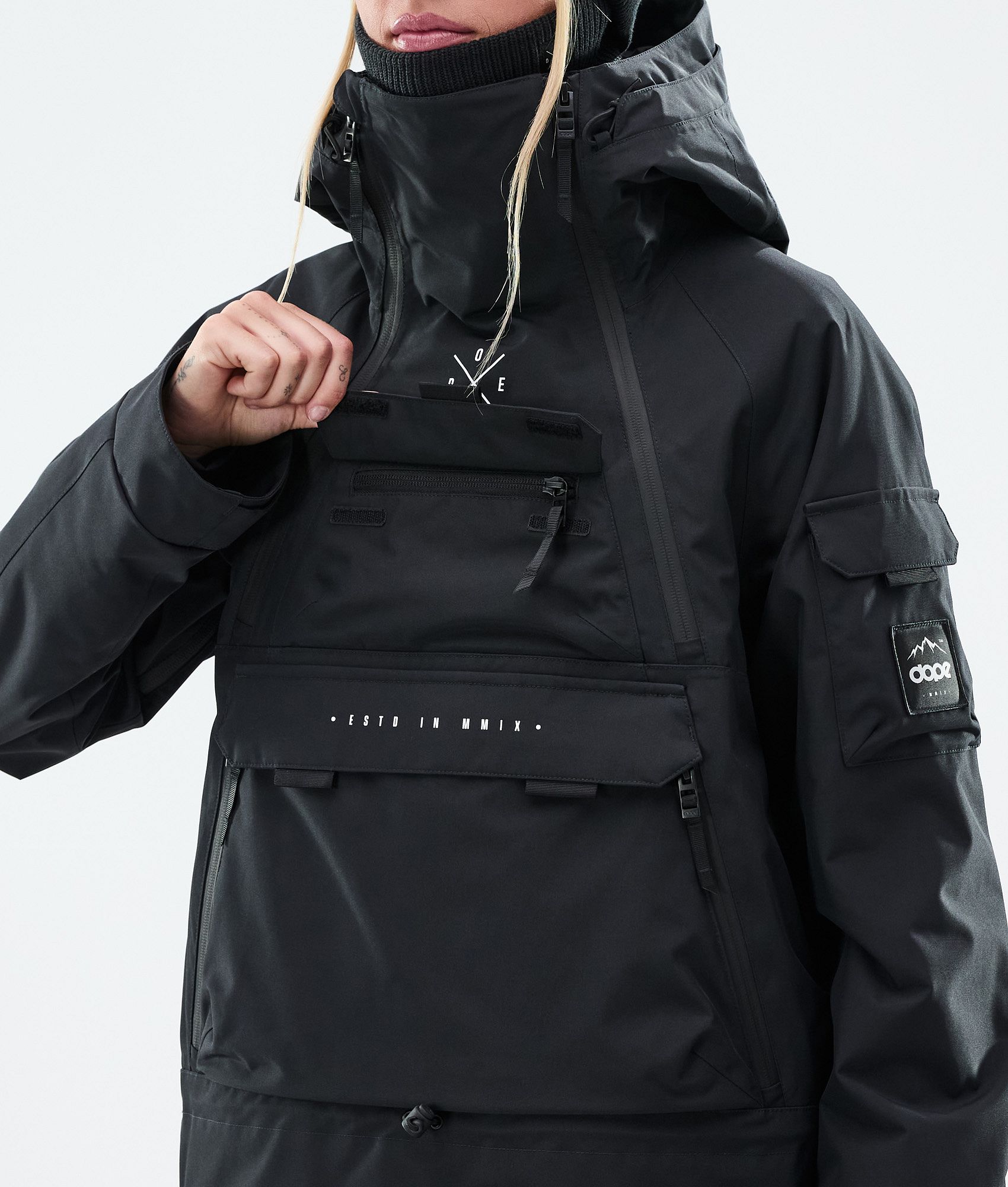 Snowboard Jacket For Women Black
