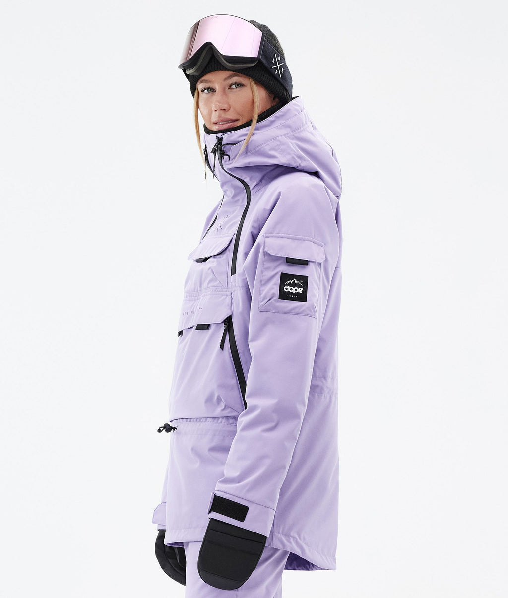 Snowboard Jacket For Women Faded Violet