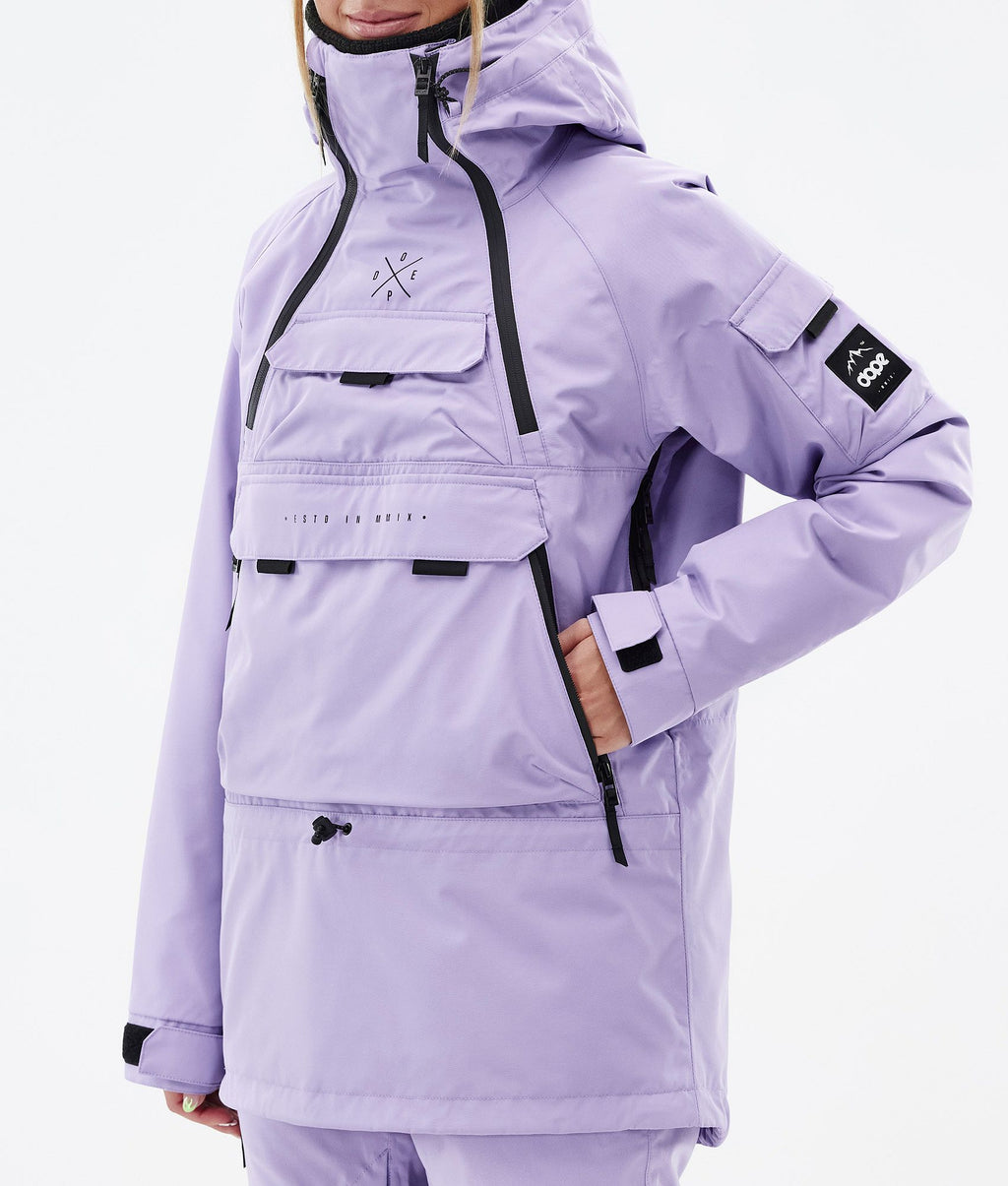 Snowboard Jacket For Women Faded Violet