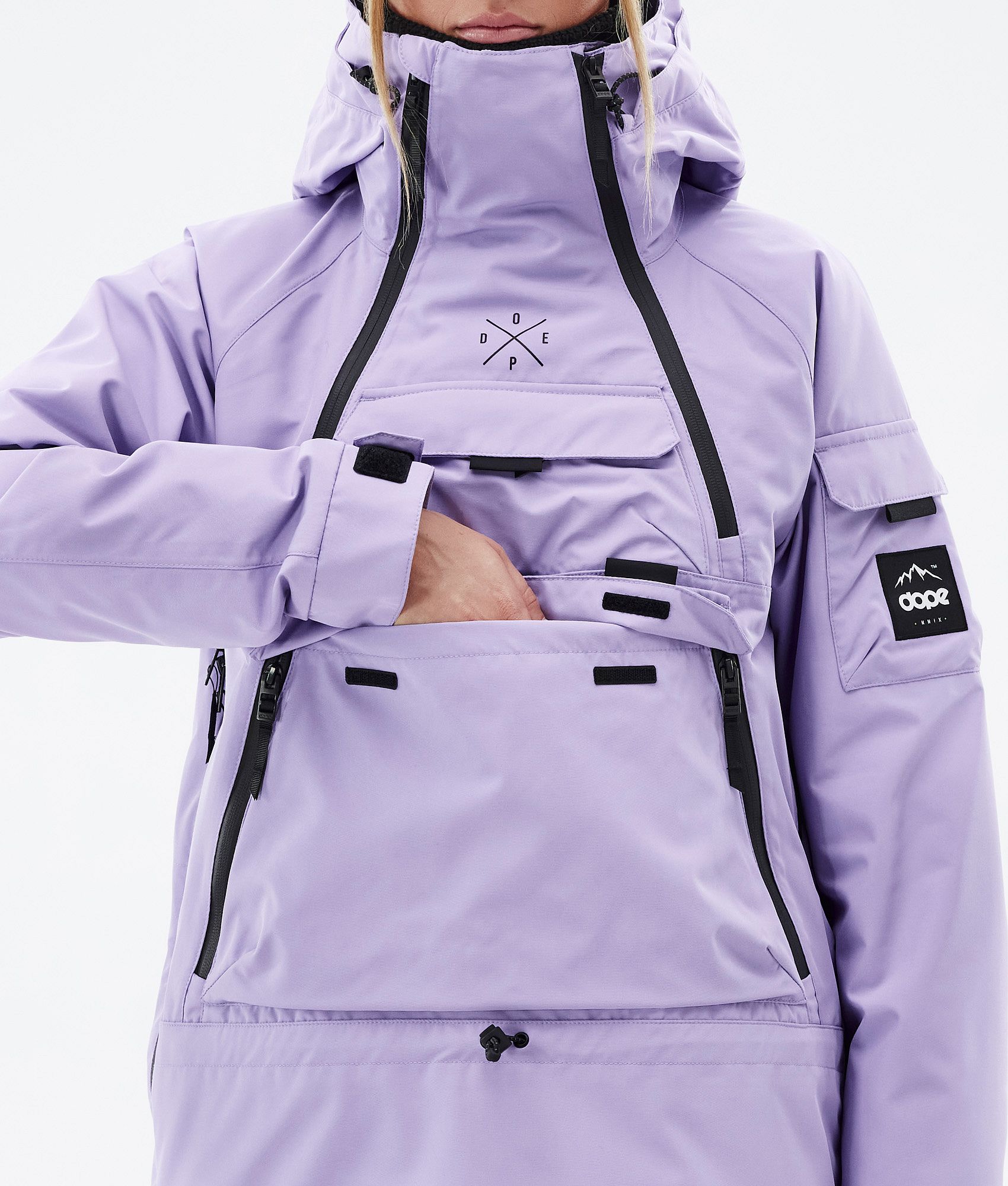 Snowboard Jacket For Women Faded Violet