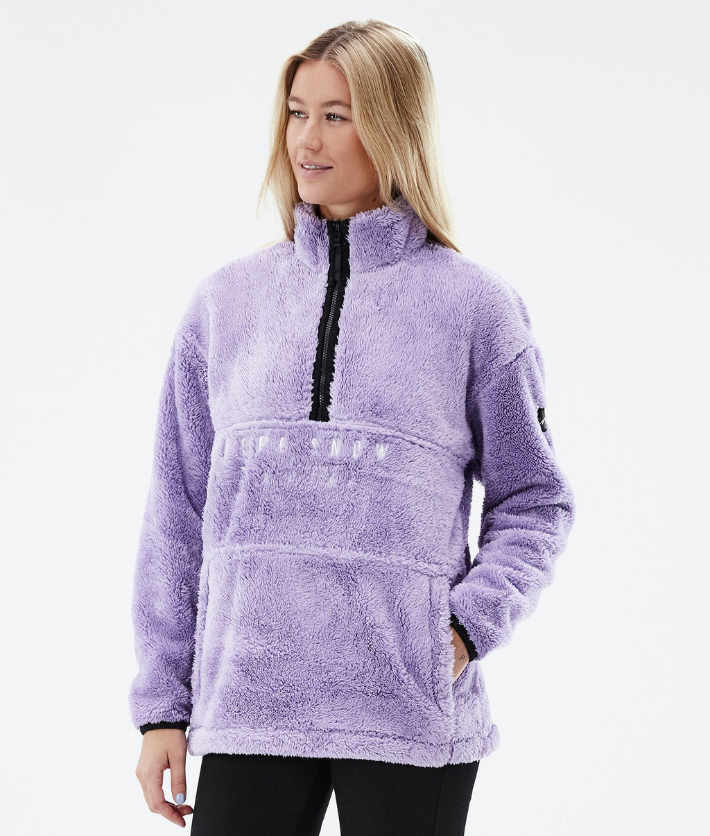Fleece Sweater For Women Faded Violet