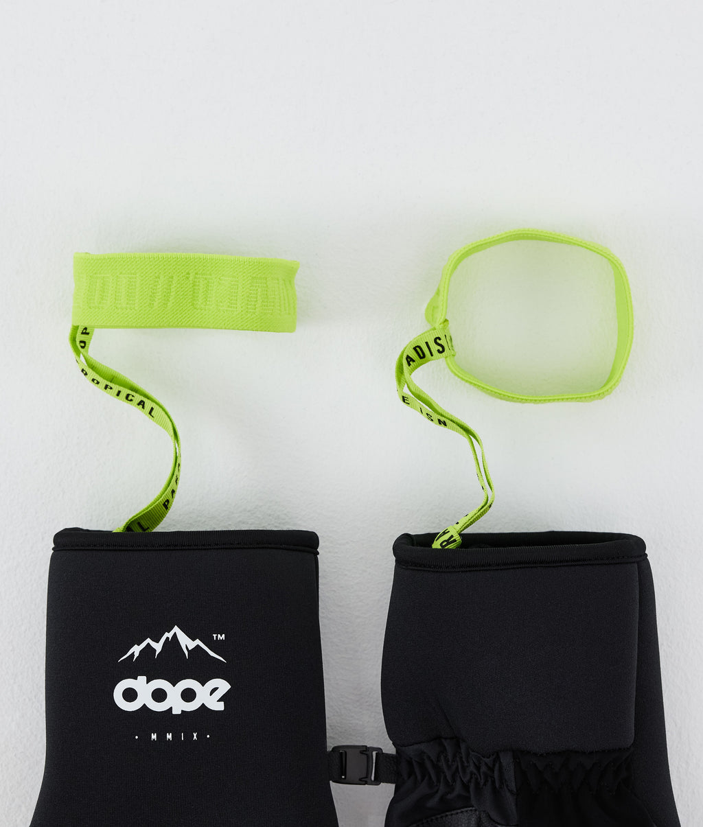 Snow Mittens Soft Green