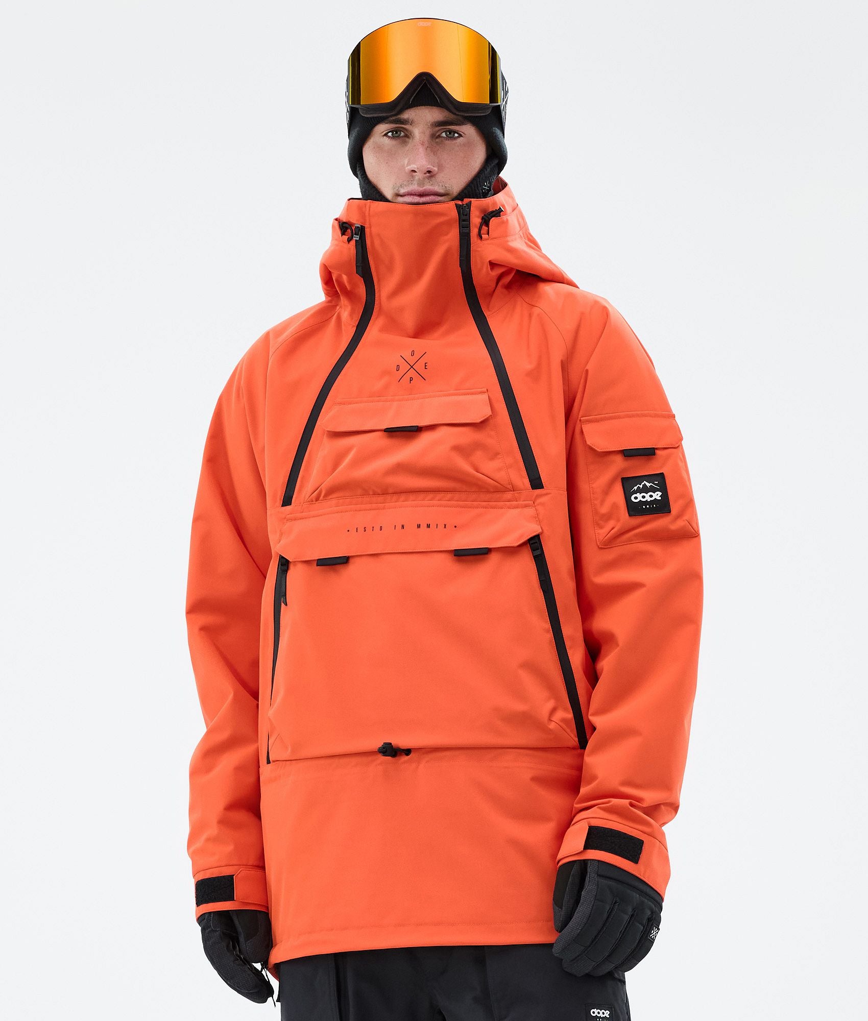 Snowboard Jacket For Men Orange