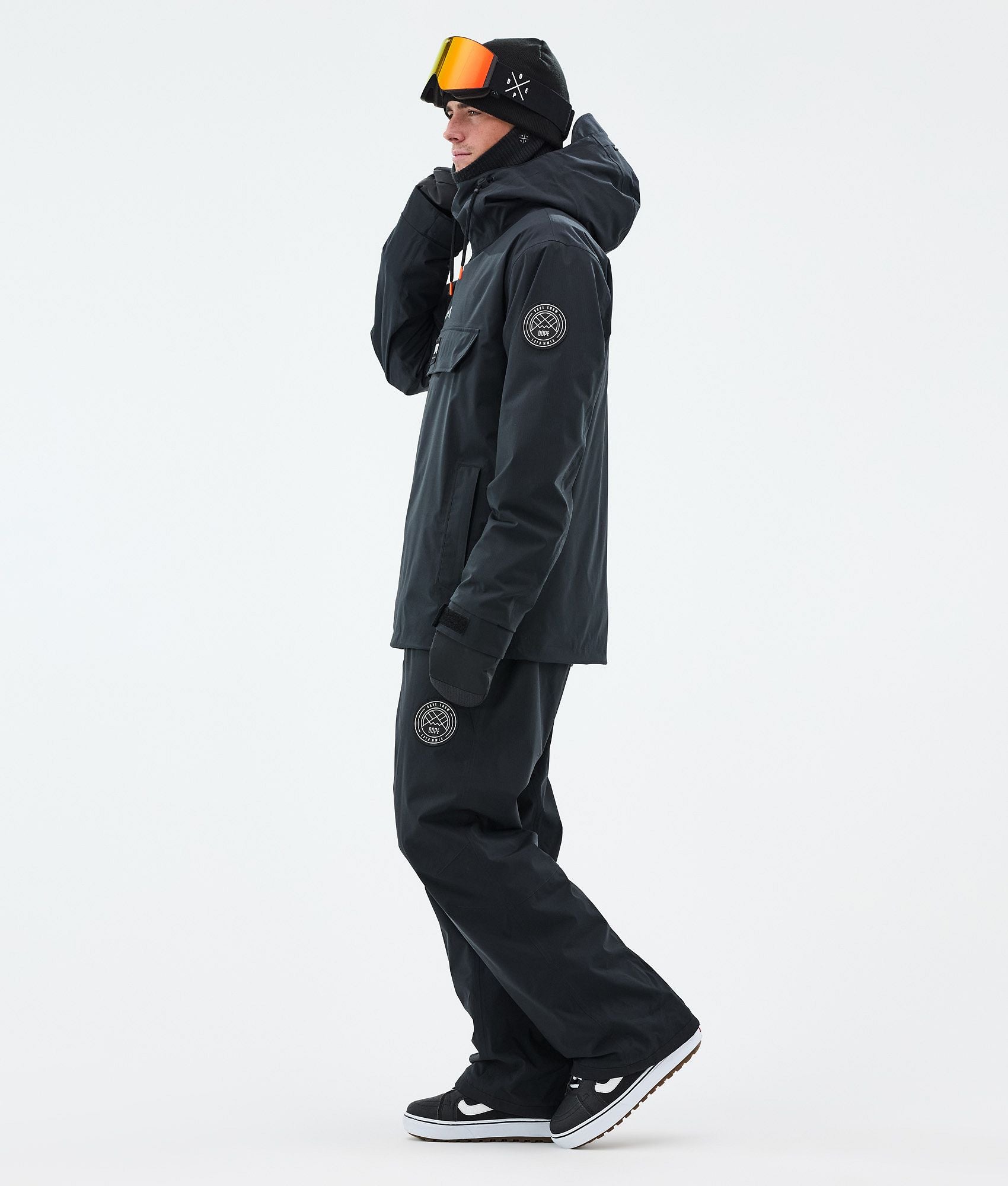 Snowboard Jacket For Men Black
