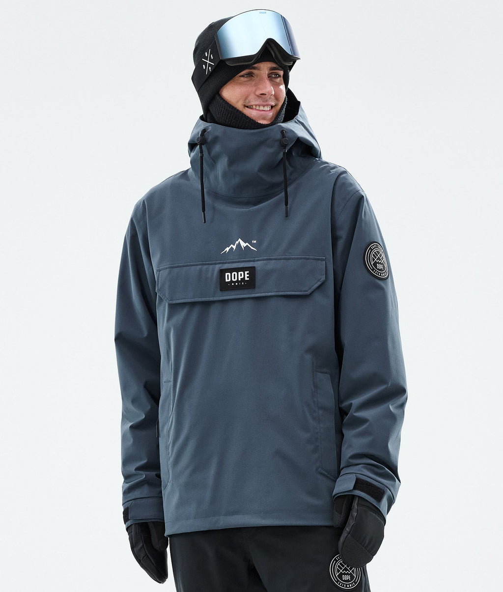 Snowboard Jacket For Men Metal Blue