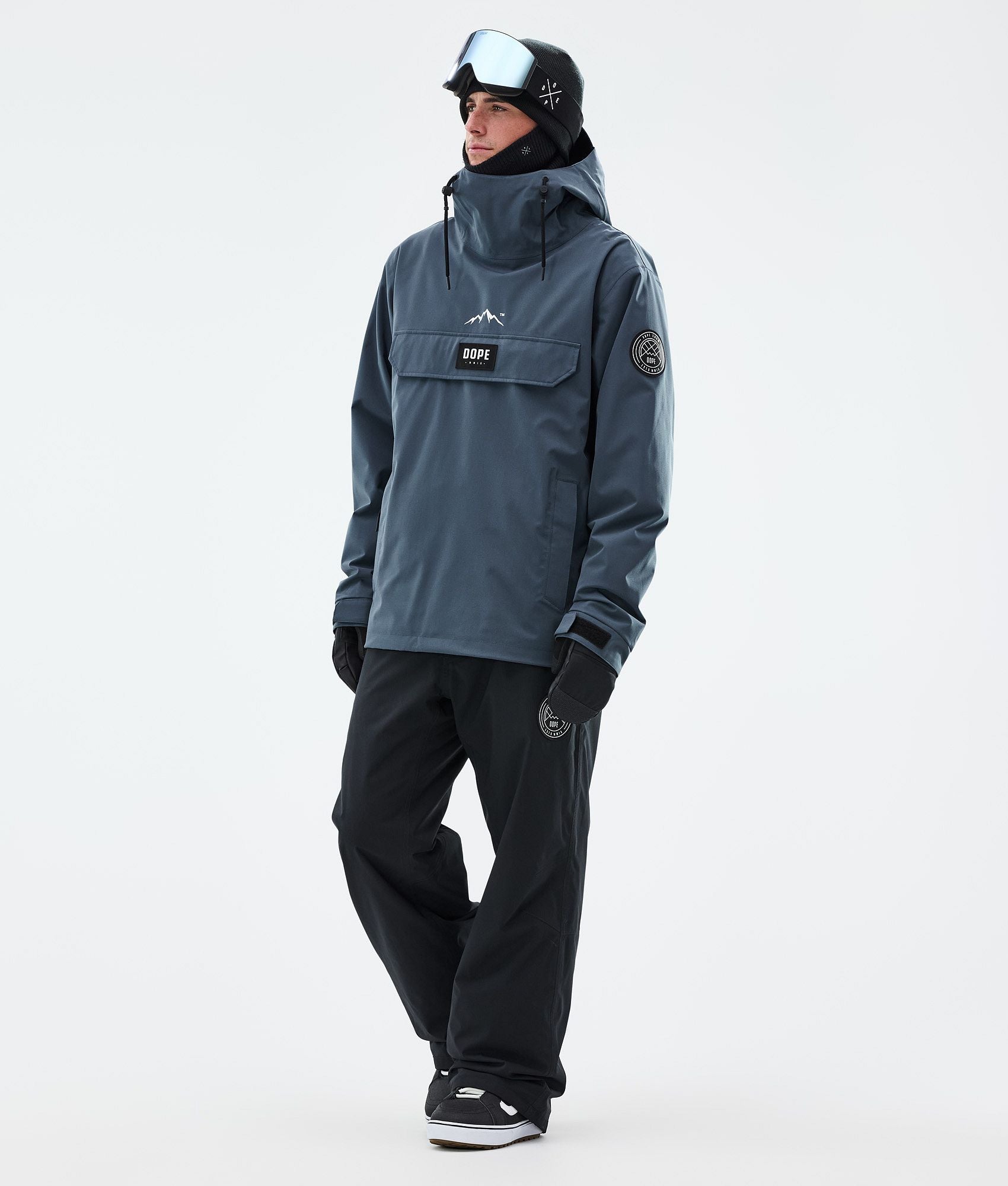 Snowboard Jacket For Men Metal Blue