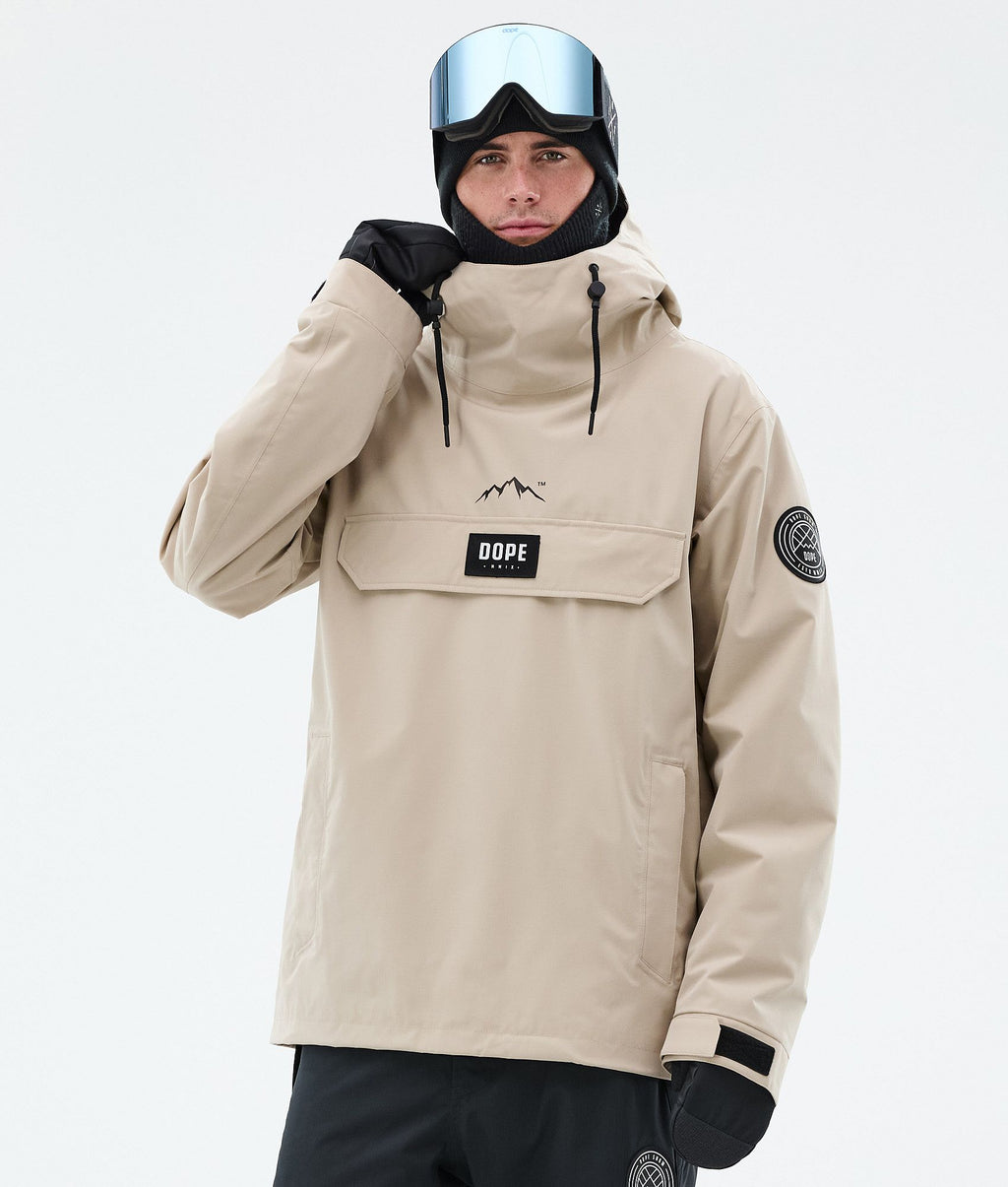 Snowboard Jacket For Men Sand