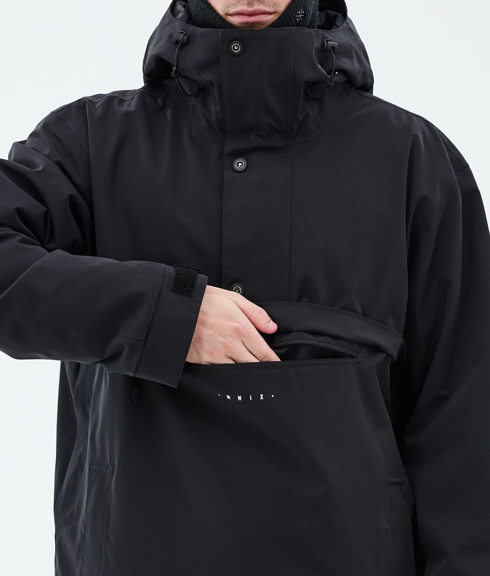 Snowboard Jacket For Men Black
