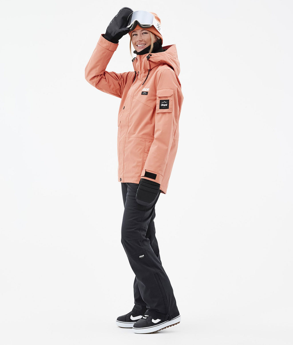 Snowboard Jacket For Women Peach