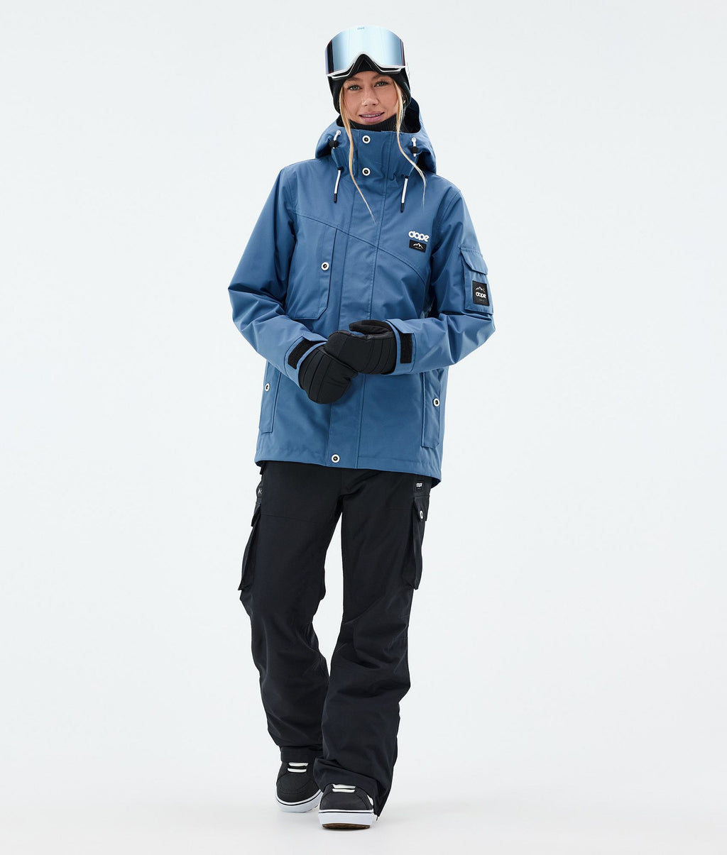Snowboard Jacket For Women Blue Steel