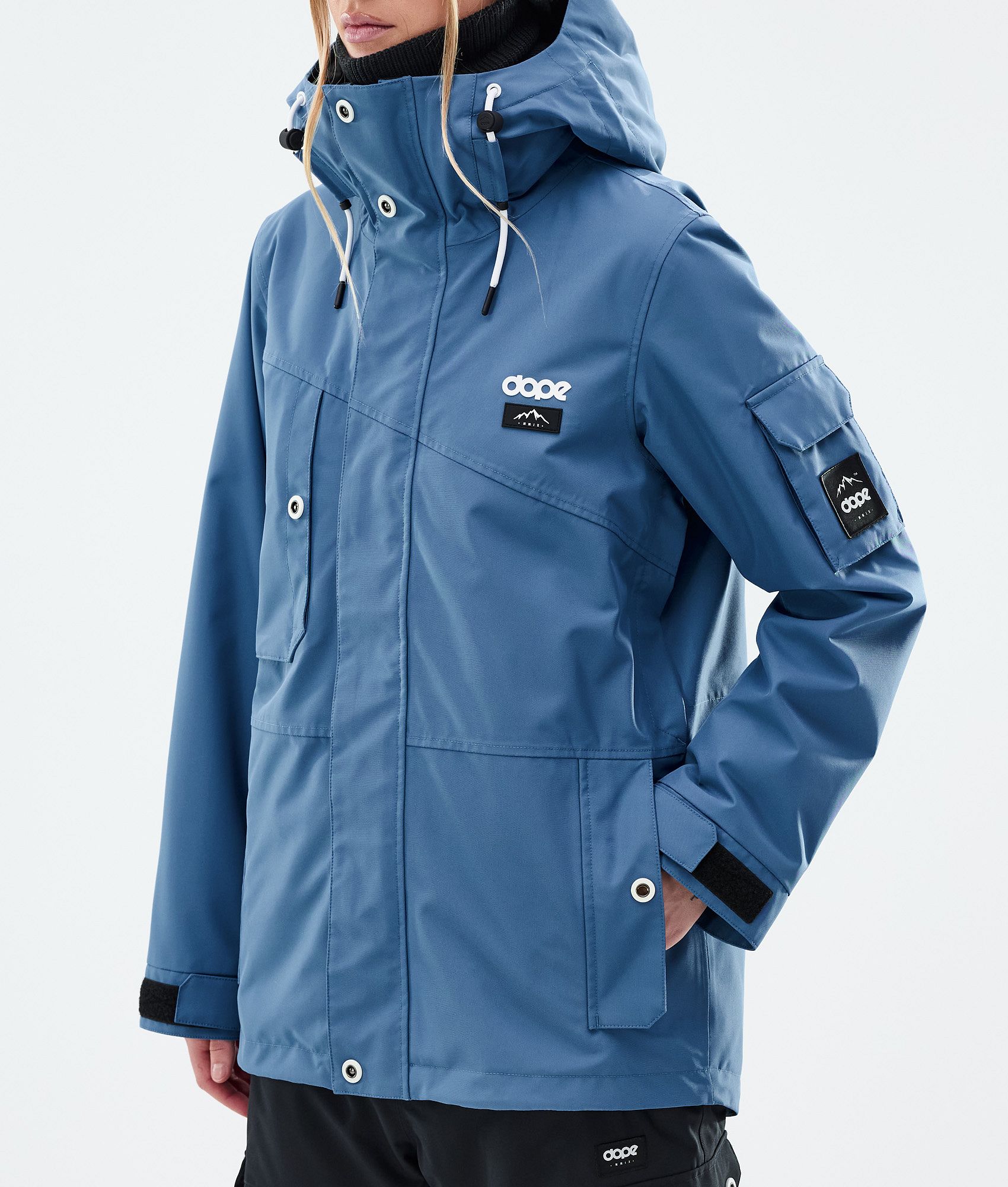 Snowboard Jacket For Women Blue Steel