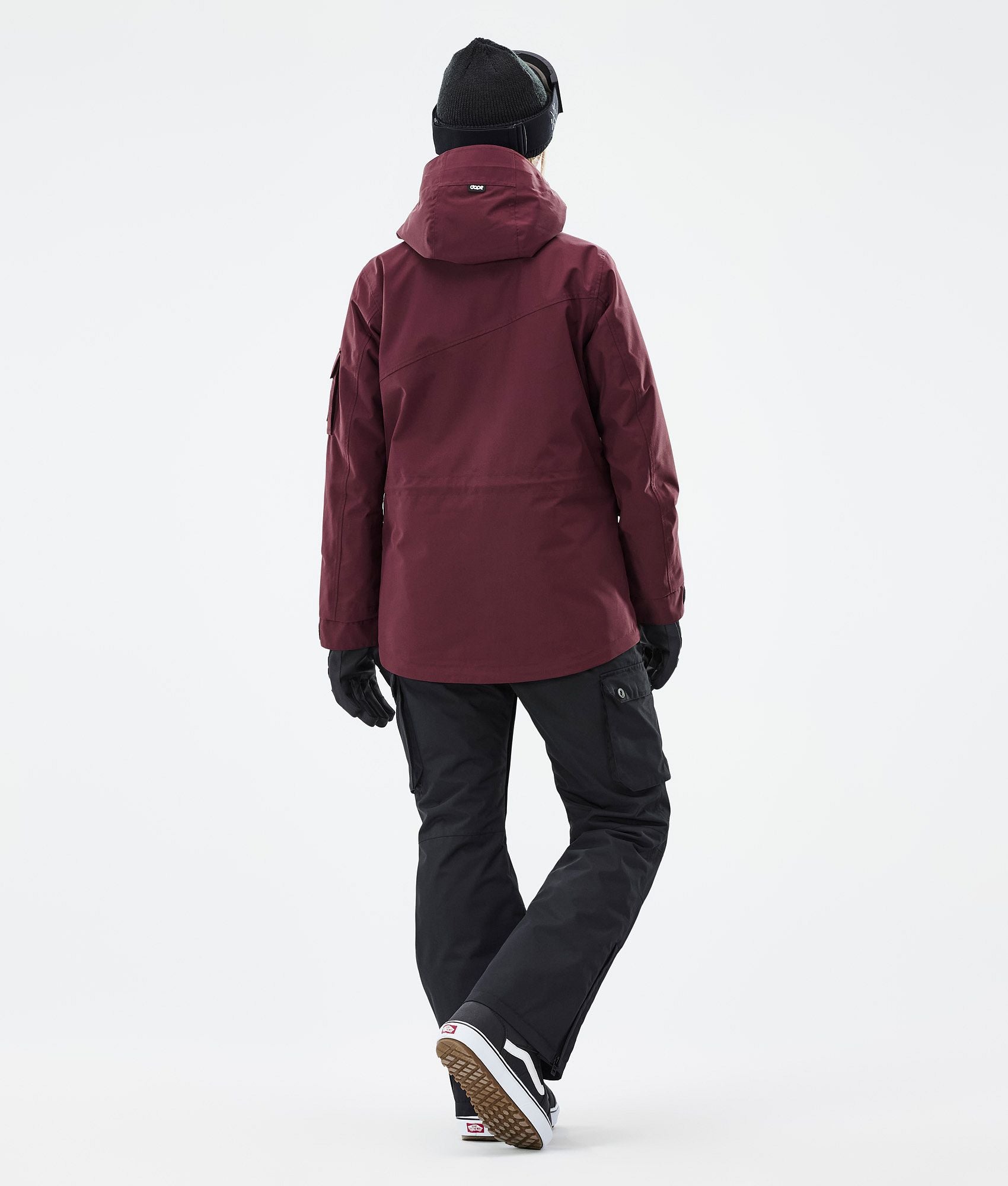 Snowboard Jacket For Women Don Burgundy