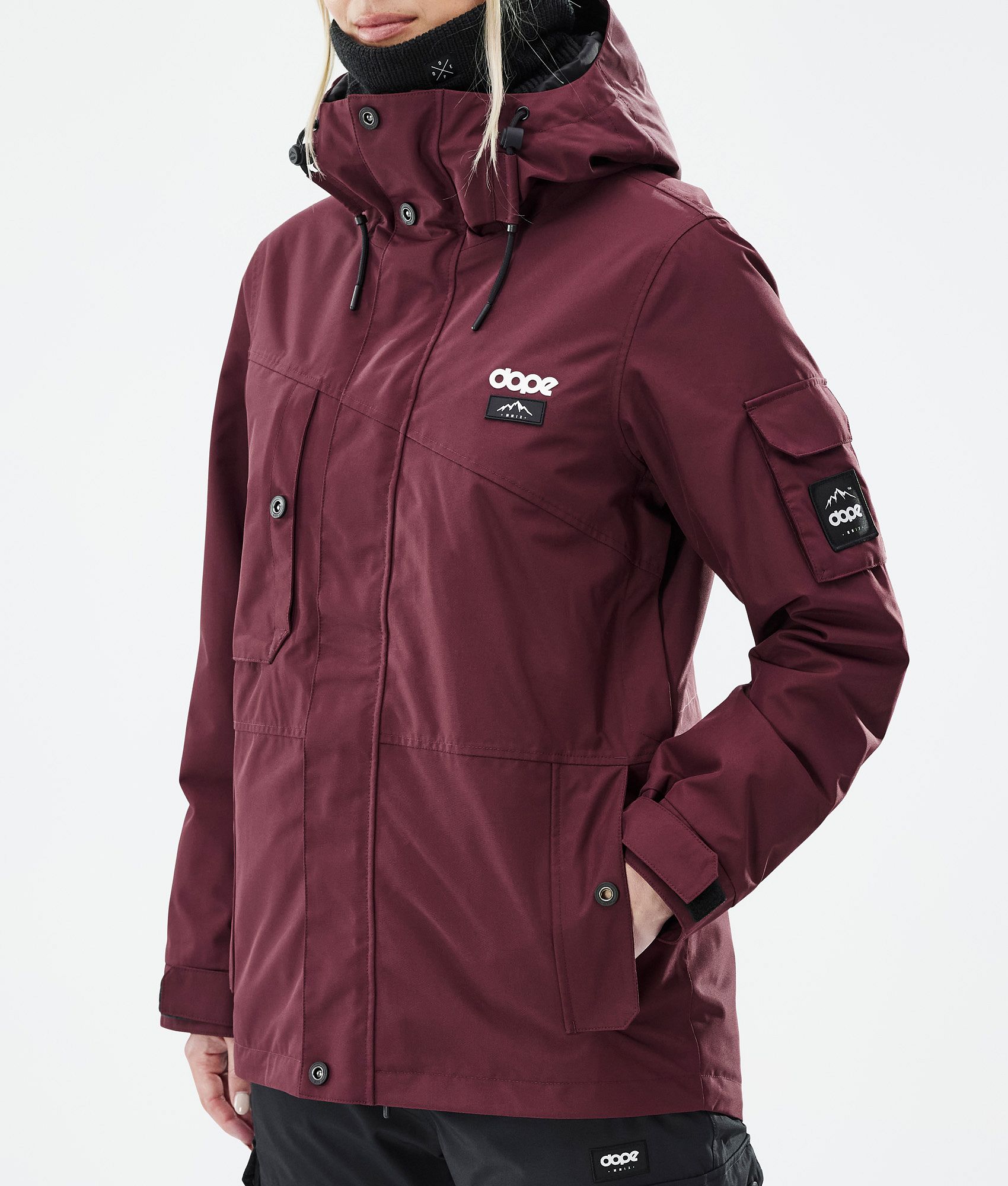 Snowboard Jacket For Women Don Burgundy