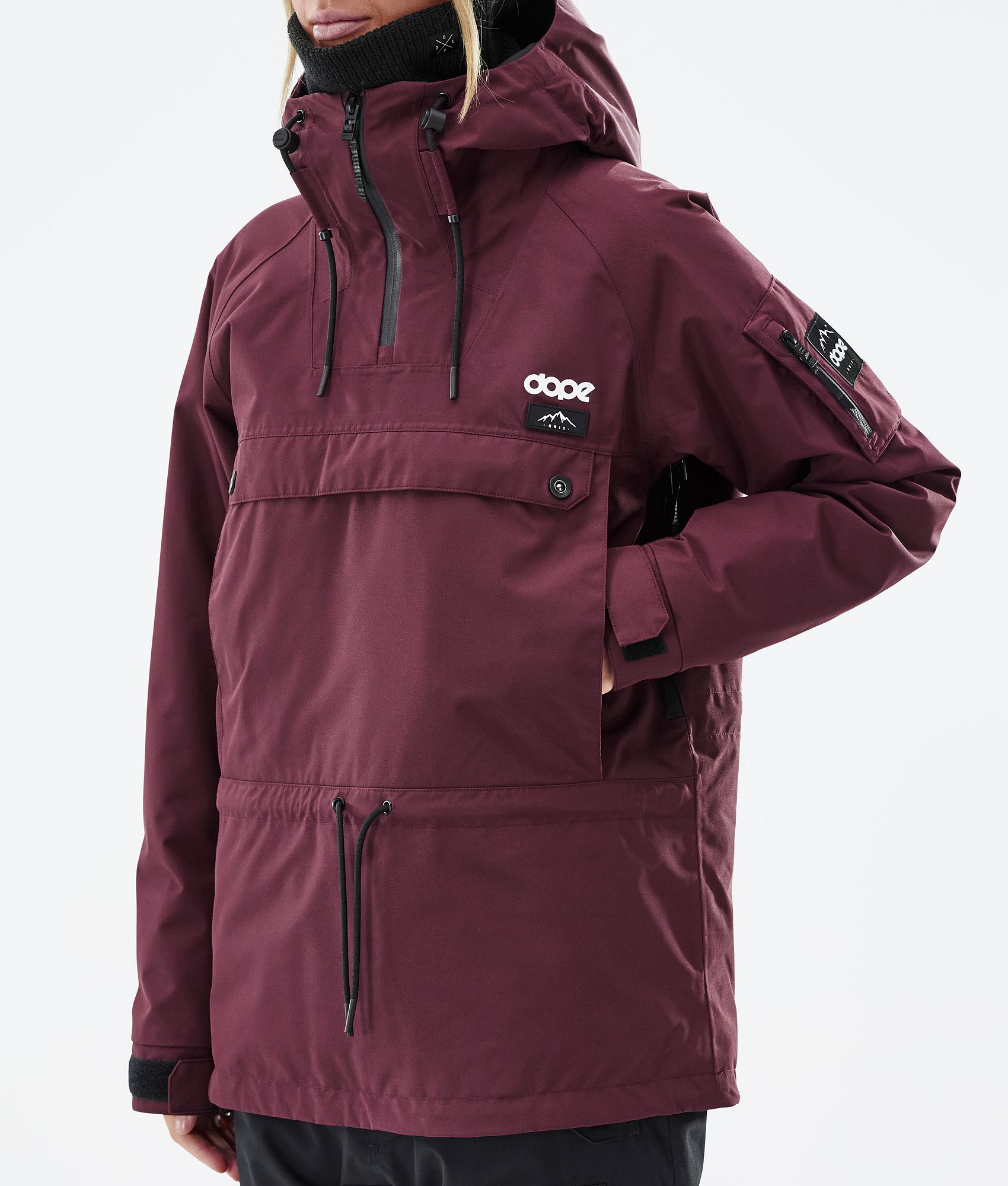 Snowboard Jacket For Women Don Burgundy