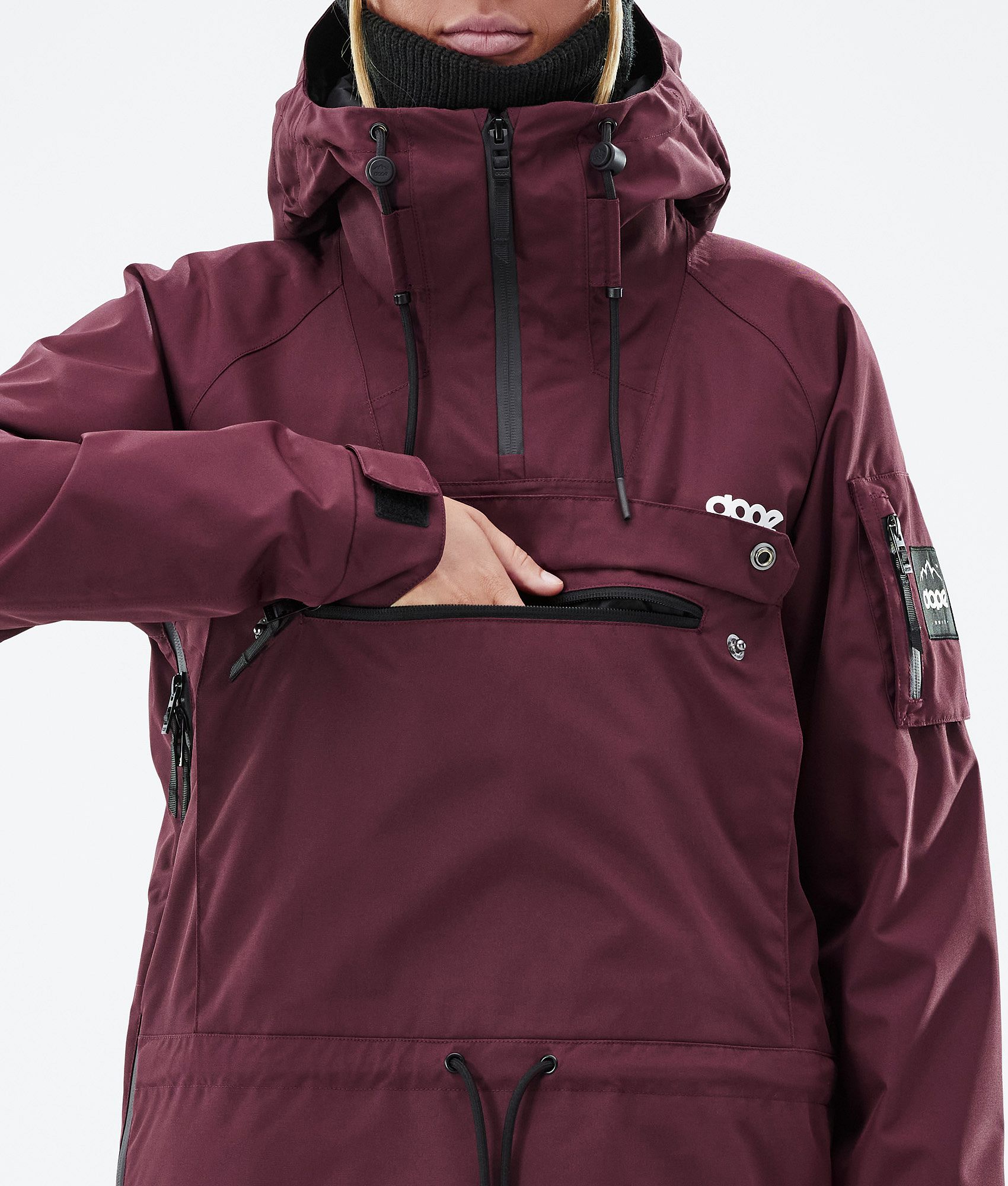 Snowboard Jacket For Women Don Burgundy