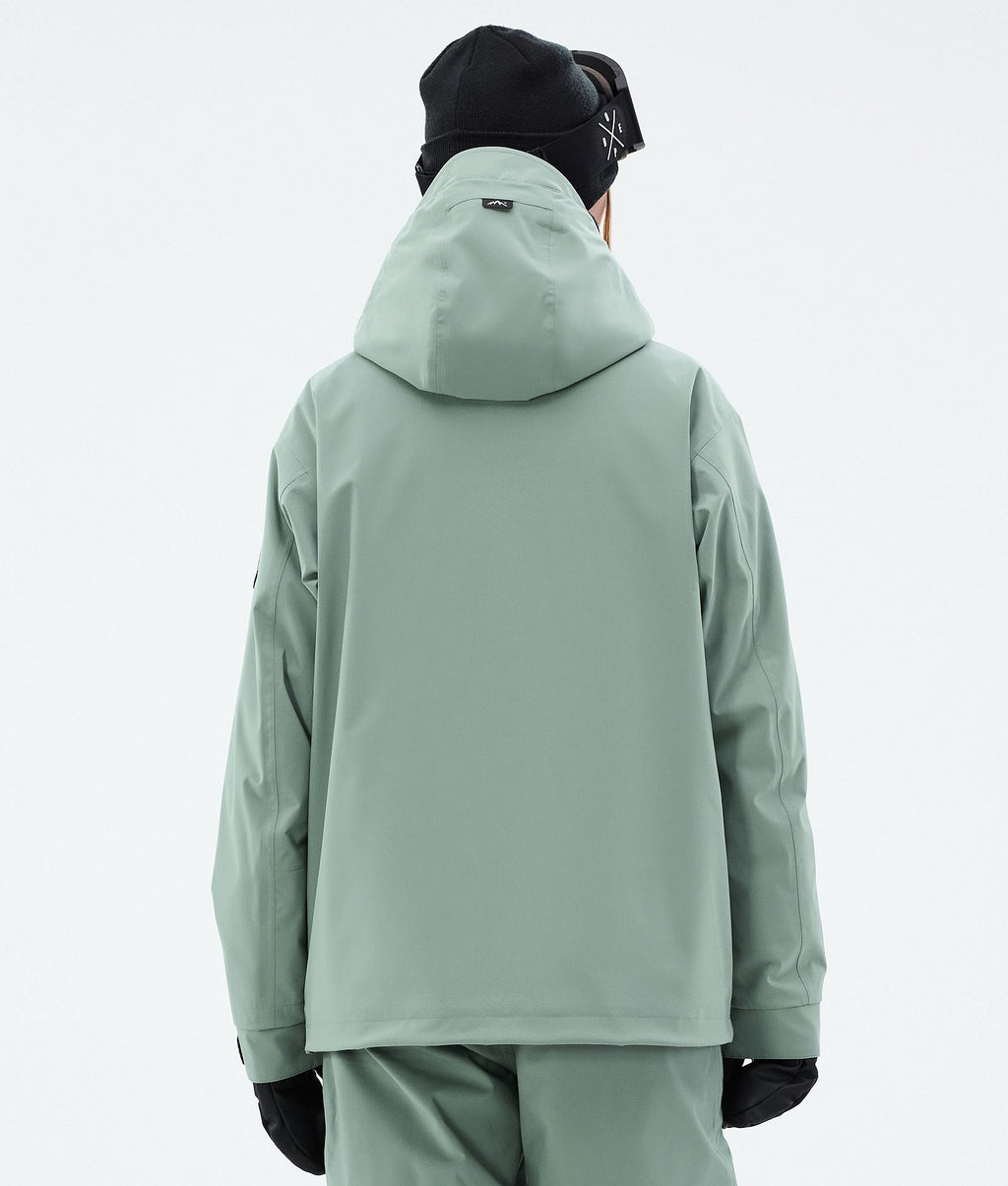 Snowboard Jacket For Women Faded Green