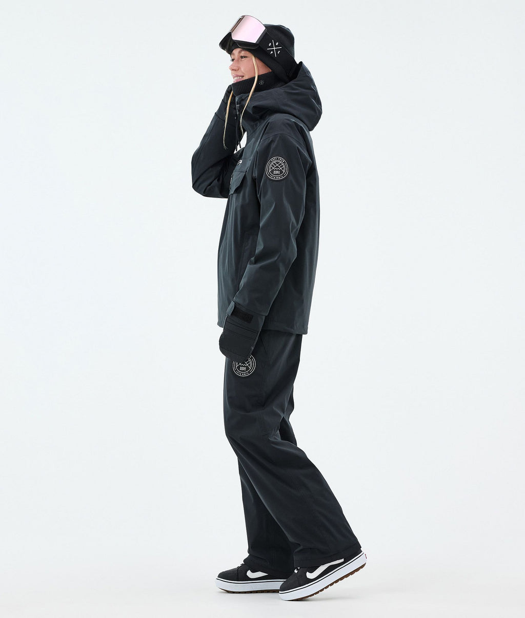 Snowboard Jacket For Women Black