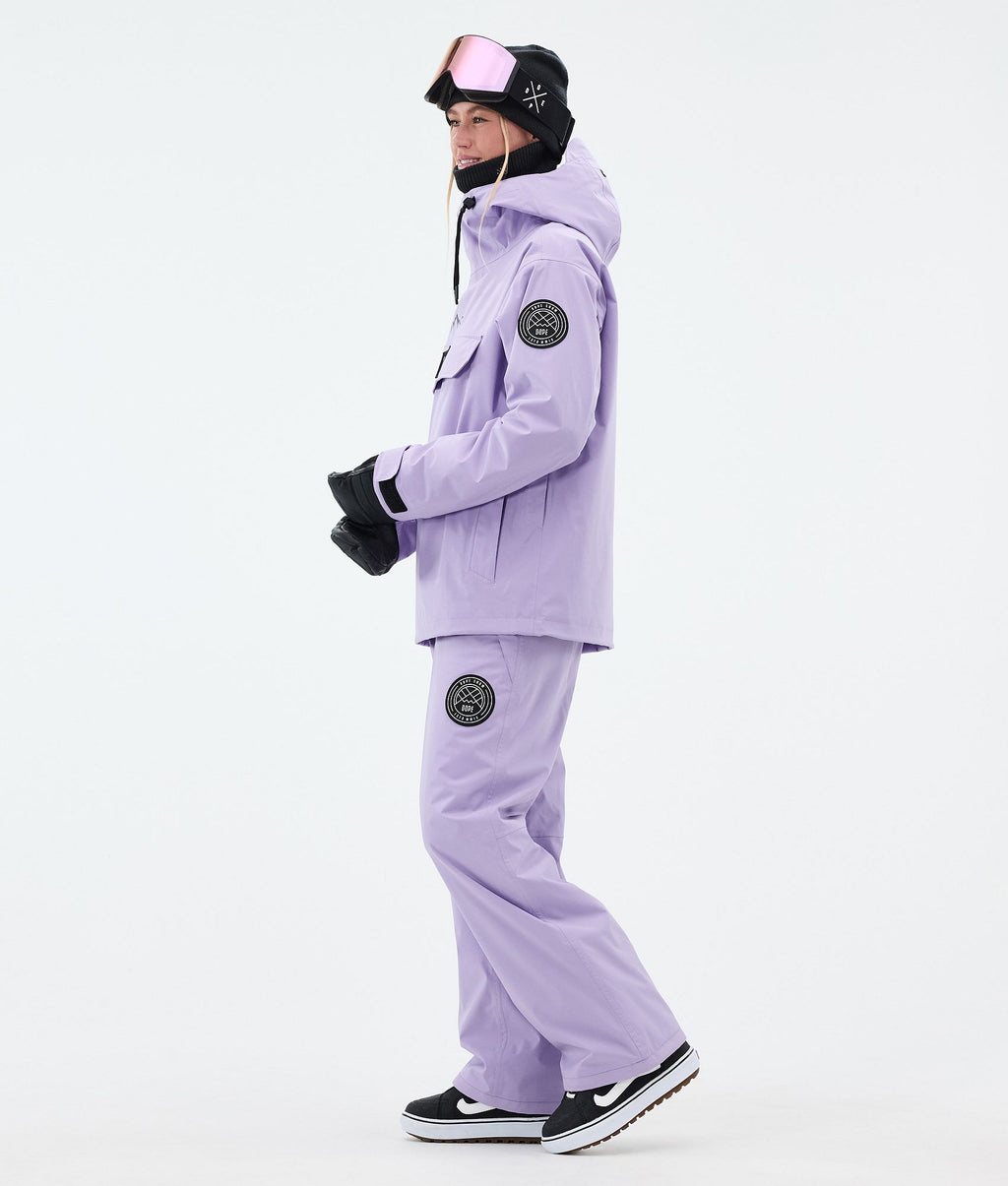 Snowboard Jacket For Women Faded Violet