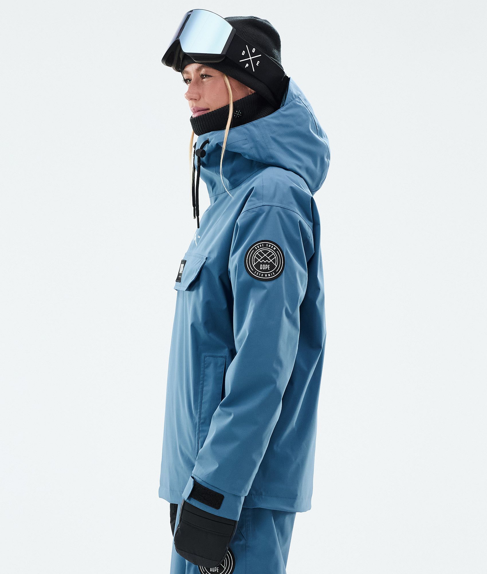 Snowboard Jacket For Women Blue Steel