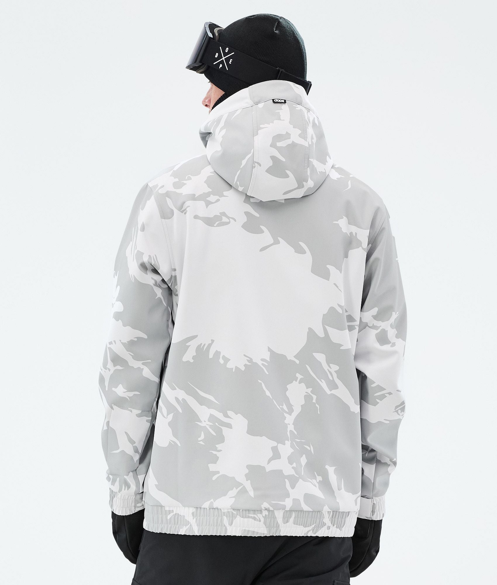 Snowboard Jacket For Men 2X-Up Grey Camo