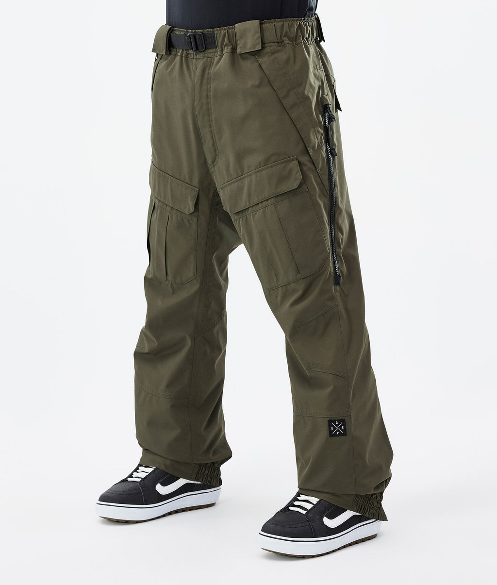 Snowboard Pants For Men Olive Green