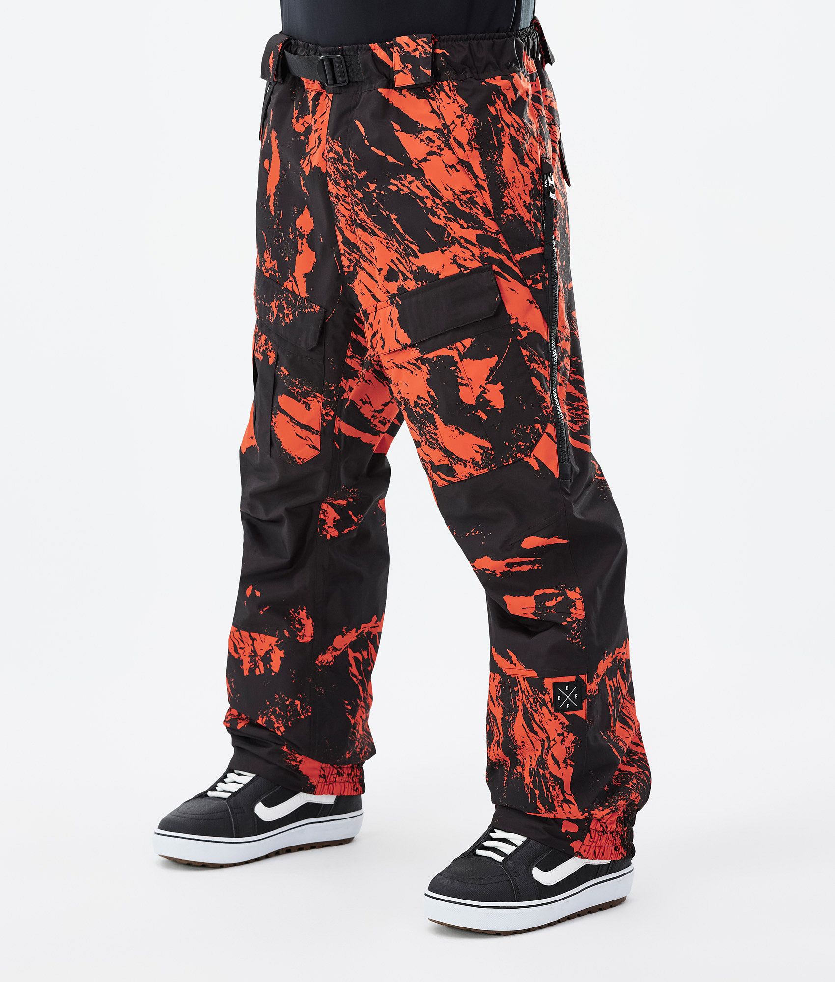 Snowboard Pants For Men Paint Orange
