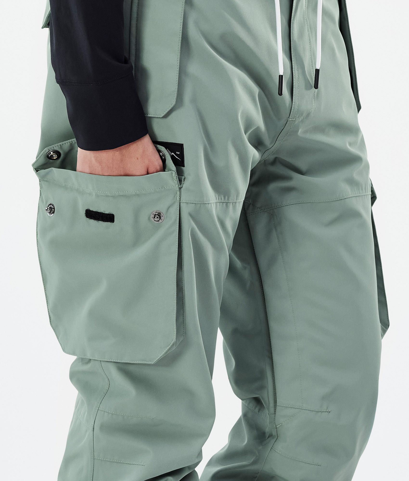 Snowboard Pants For Women Faded Green