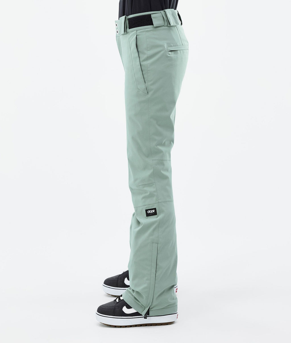 Snowboard Pants For Women Faded Green
