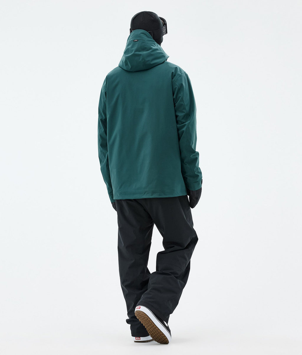 Snowboard Jacket For Men Bottle Green