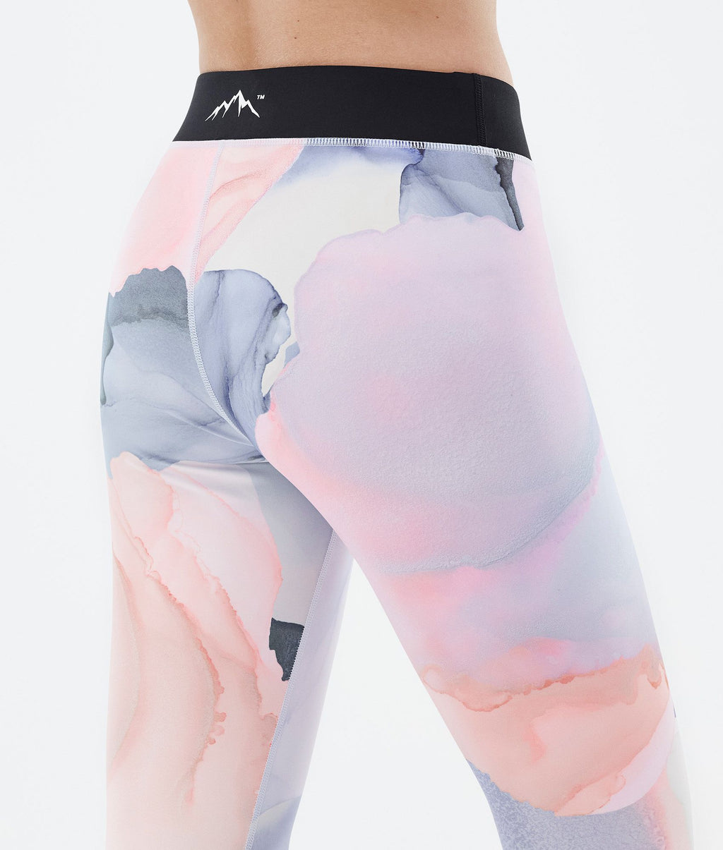 Leggings Women Blot Peach