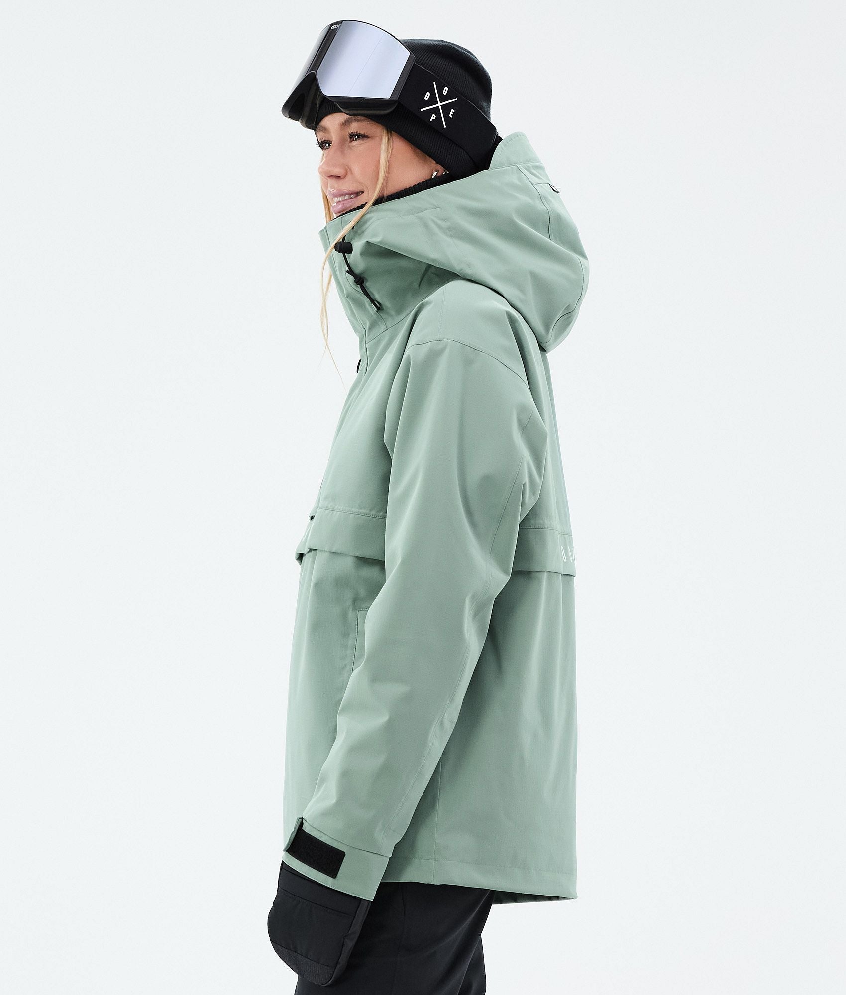 Snowboard Jacket For Women Faded Green