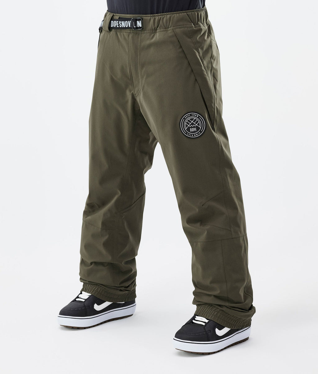 Snowboard Pants For Men Olive Green