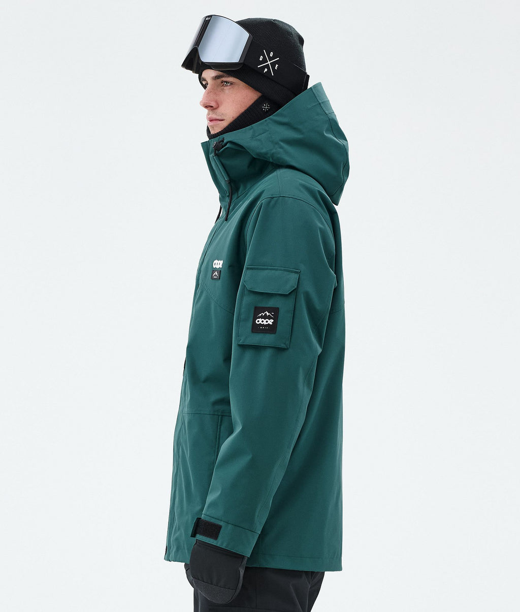 Snowboard Jacket For Men Bottle Green