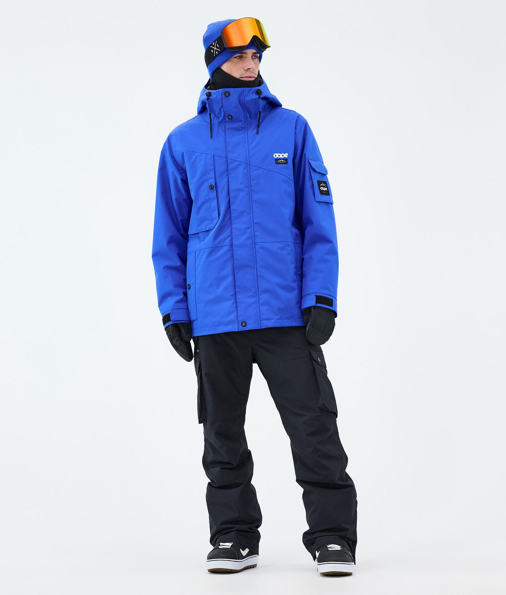 Snowboard Jacket For Men Cobalt Blue