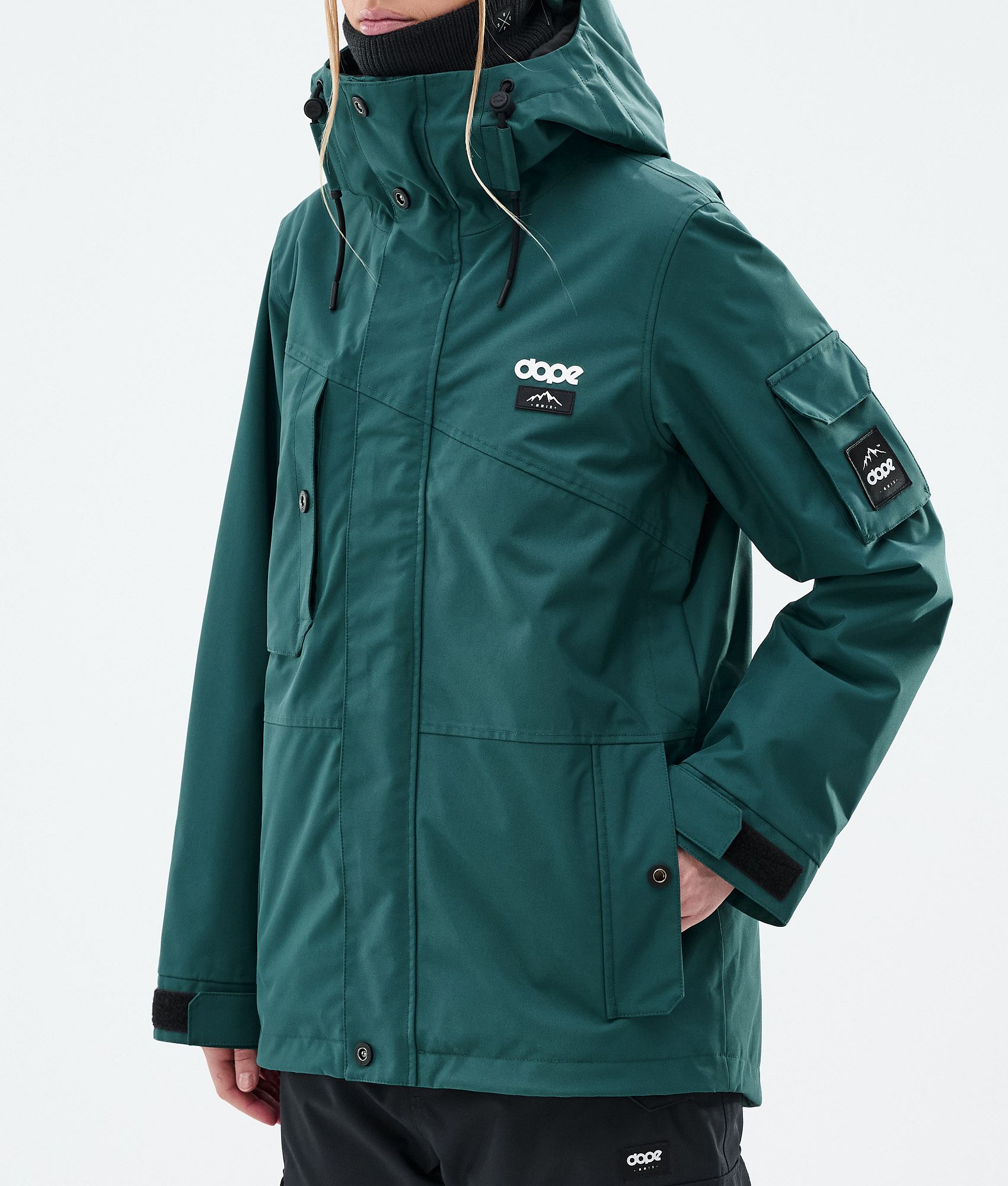 Snowboard Jacket For Women Bottle Green