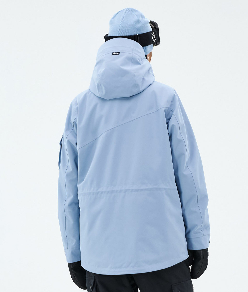Snowboard Jacket For Women Light Blue