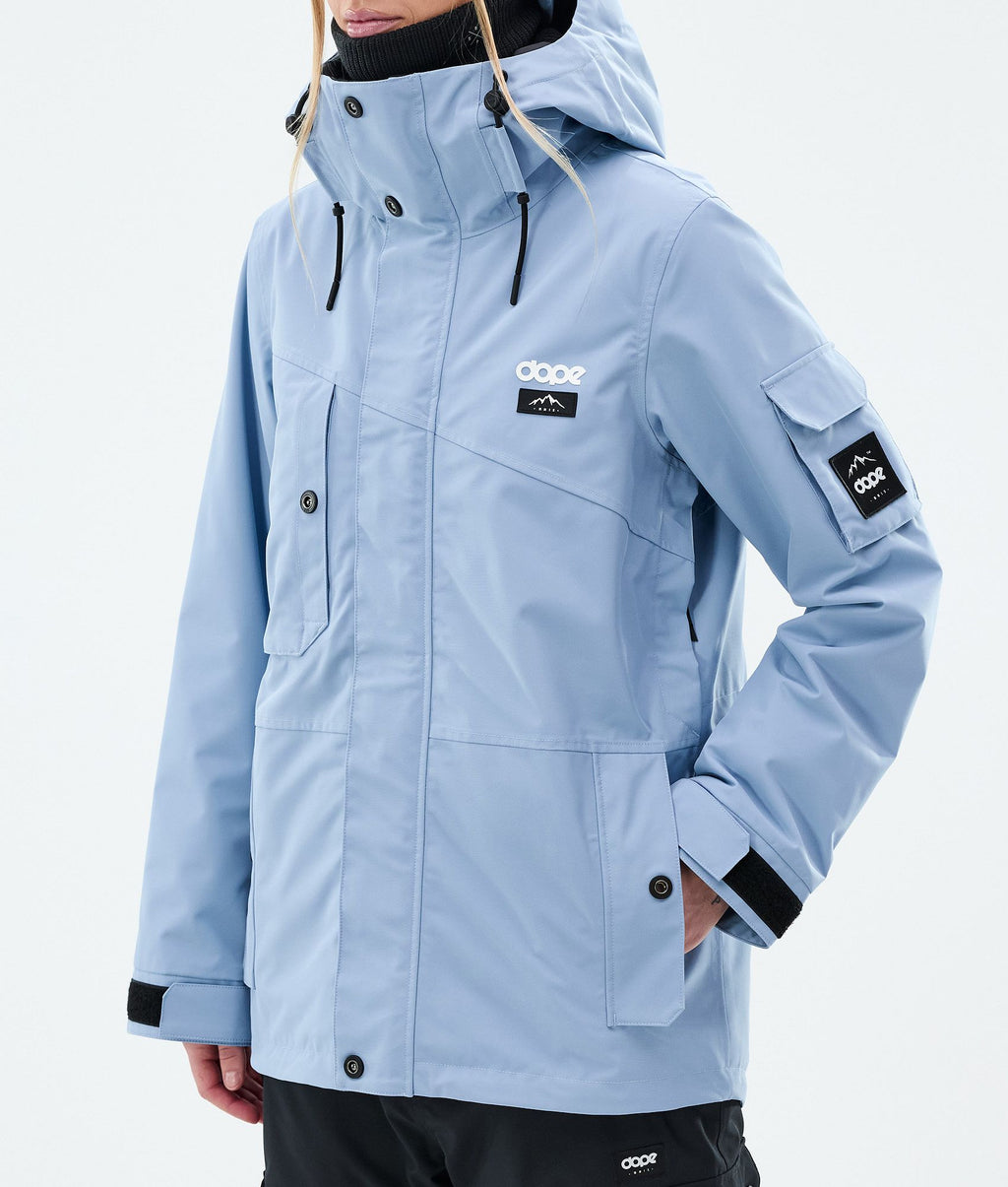 Snowboard Jacket For Women Light Blue